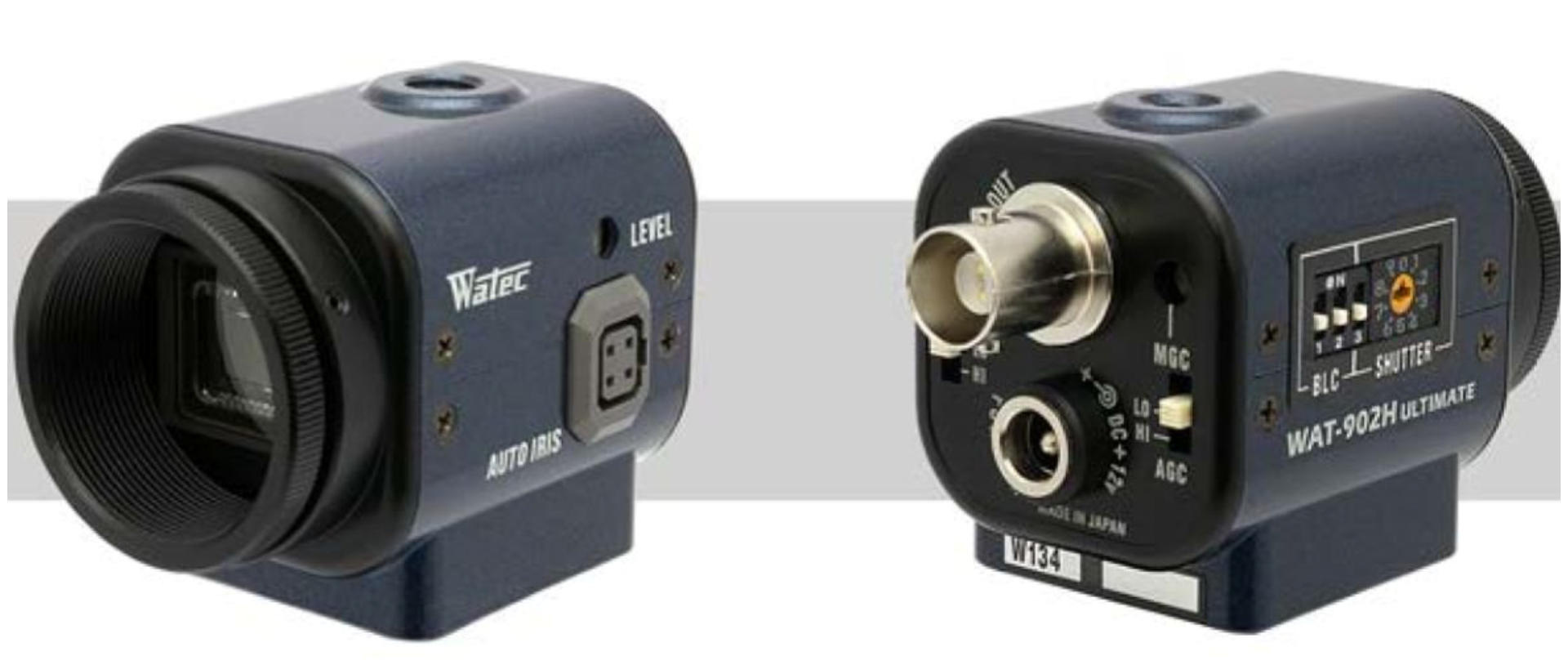 WATEC WAT-902B 1/3 CCD 0.003lx 低ノイズ超高感度 モノクロ